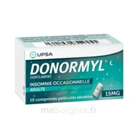 Donormyl 15 Mg Comprimés Pelliculés Sécables T/10 à Pau