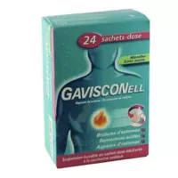 Gavisconell Menthe Sans Sucre, Suspension Buvable 24 Sachets à Pau