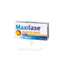 Maxilase Alpha-amylase 3000 U Ceip Comprimés Enrobés Maux De Gorge B/30 à Pau