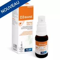 Pileje D3 Biane Spray 1000 Ui - Vitamine D Flacon Spray 20ml à Pau