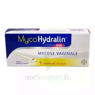 Mycohydralin 500 Mg, Comprimé Vaginal à Pau