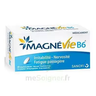 Magnevie B6 100 Mg/10 Mg Comprimés Pelliculés Plaq/60 à Pau