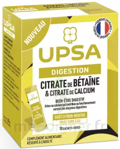 Upsa Citrate De Bétaïne & Citrate De Calcium Poudre 10 Sachets à Pau